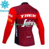Trek-Segafredo Radtrikot Winter Thermal Fleece 2023